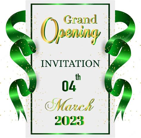 It's opening on 4th March, that .